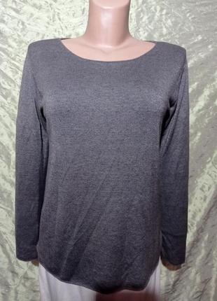 Джемпер женский, шерсть и ангора,меланж,цвет капучино, производства имталии размер m l недорого