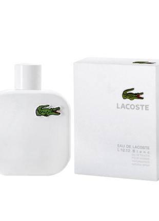 Мужская туалетная вода eau de lacoste lacoste l. 12.12 blanc (лакост про де лакост л. 12.12 бланк)100 мл1 фото