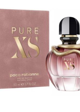 Оригінал paco rabanne pure xs for her 50 ml ( пако рабан пур ікс з ) парфумована вода