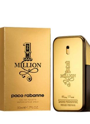 Оригинальный paco rabanne 1 million 50 ml (пако94161 миллион) туалетная вода1 фото