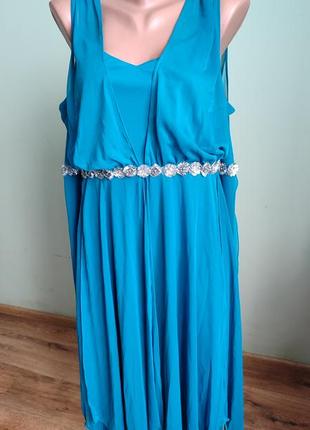 Плаття сукня платье сарафан великий розмір большой размер нарядна святкова праздничная1 фото