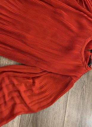 Платье плиссе zara 4