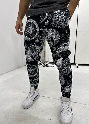 Мужские утепленные спортивные штаны