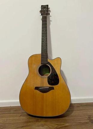 Гитара yamaha fgx800c