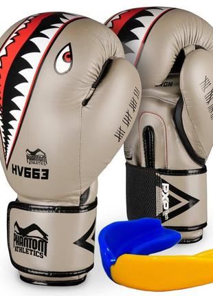 Боксерские перчатки phantom fight squad sand 16 унций1 фото