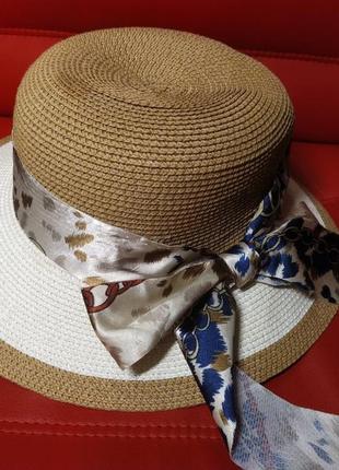 Літній капелюшок із соломки