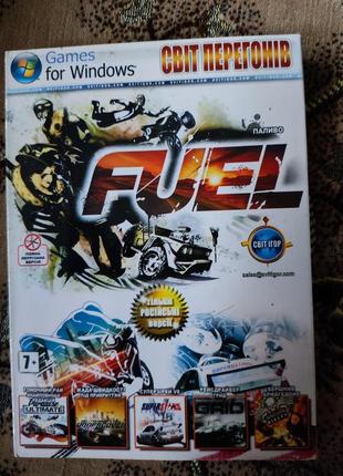 Диск игра гонки need for speed undercover, armageddon riders, fuel, burnout paradise, лицензионный