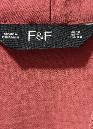 Нарядная блуза f&amp;f размер м-л3 фото