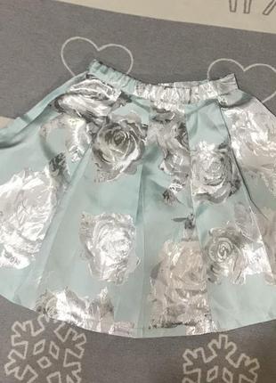 Нарядна пишна бірюзова спідничка  baker 9 років