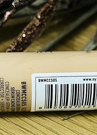 Оригінал nyx professional makeup bare with me консилер сироватка 05 golden