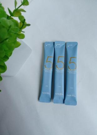 Шампунь для объема волос с пробиотиками masil 5 probiotics