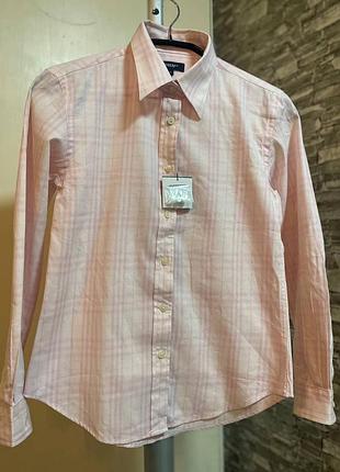 Батник классический в нежных тонах6 фото