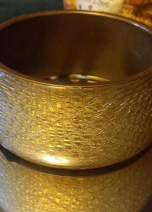 Вінтажний браслет із латуні. європейський вінтаж.