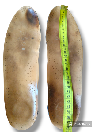 Шкіряні ортопедичні устілки bama