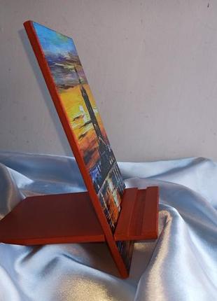 Підставка 'яскравий захід сонця' для електронної книги, смартфона, планшета2 фото