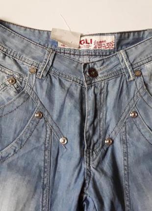 Длинные джинсовые шорты, бриджи4 фото
