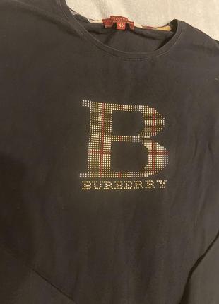 Кофта burberry, длина 56, ширина 53, реув 60 2