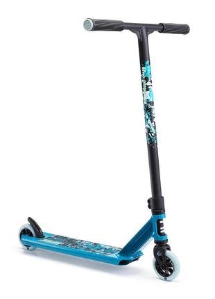 Детский трюковый самокат oxelo mf500 desert синий