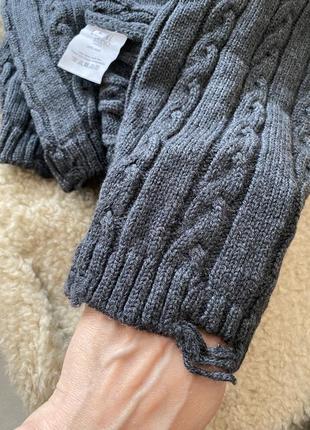 Vival studio 💥светр сукня chunky knit в косички9 фото