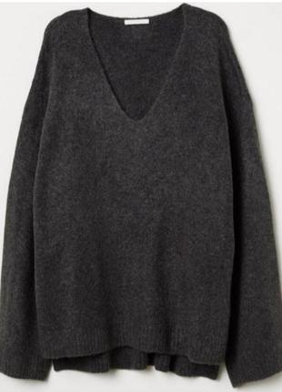 Пуловер h&m, оверсайз 2