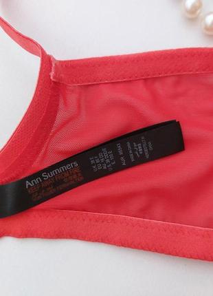 85f красный соблазнительный кружевной бюстгальтер ann summers9 фото