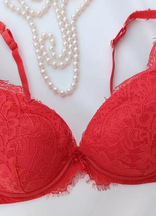 85f красный соблазнительный кружевной бюстгальтер ann summers5 фото