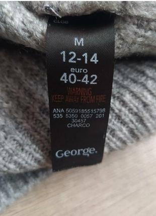 Мягкий серый свитер женский кофта джемпер5 фото