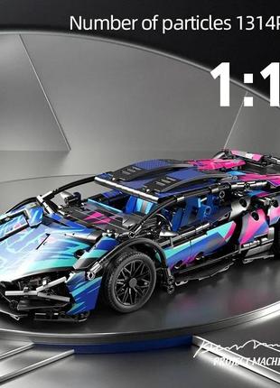 Конструктор lamborghini 1314 деталей, technic lamborghini sian