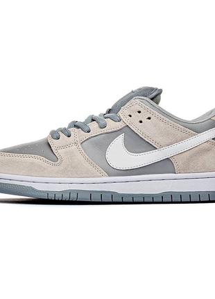 Кроссовки nike sb dunk low sweet grey