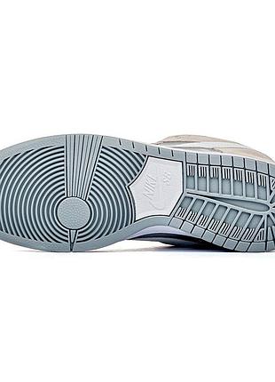 Кроссовки nike sb dunk low sweet grey 4
