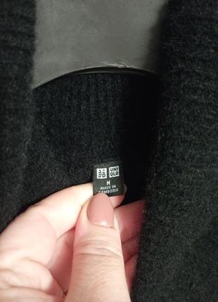 💯% шерсть водолазка свитер с горлом uniqlo3 фото