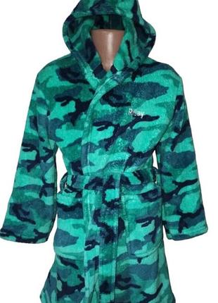 Флисовый теплый халатик❤️размер 116-122