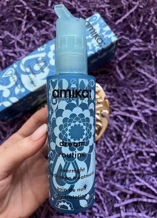 Нічна зволожувальна маска для волосся amika dream routine overnight hydrating hair mask1 фото