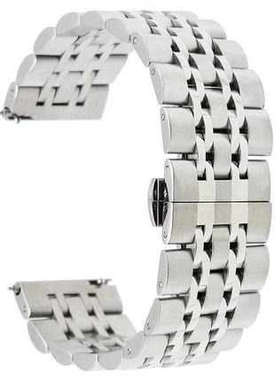 Браслет для mobvoi ticwatch pro 3  ⁇  huawei watch gt 2 46 mm  ⁇  gt 2 pro  ⁇  gt 3 ремінець 22 мм link сталевий