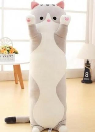 "кіт обіймашка" м'яка іграшка 130 см.2 фото