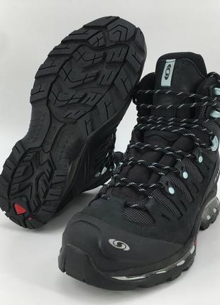 Мужские кожаные ботинки берцы salomon  quest 4d gtx 40 2/3 оригинал2 фото