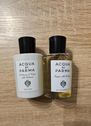 Acqua di parma гель для душу, молочко