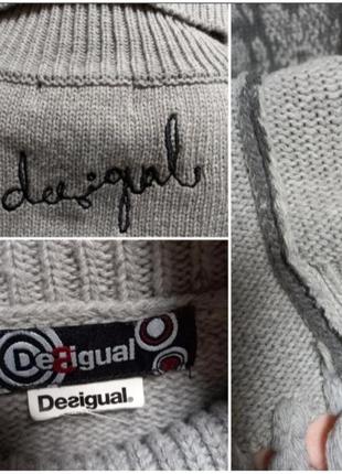 Изумительный жилет-пончо с бахромой desigual5 фото