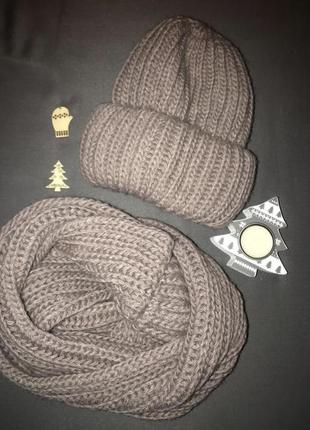 Шапка шарф снуд турция