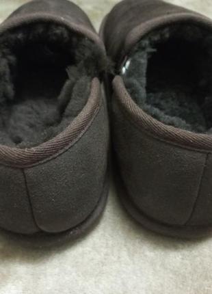 Тапочки домашние осень-зима замш овчина 44р.  just ugg австралии6 фото