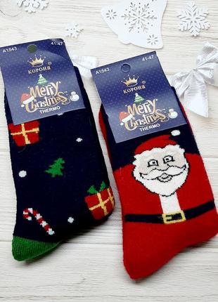 Шкарпетки новорічні чоловічі2 фото