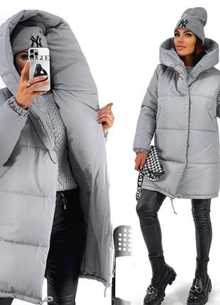Зимова жіноча куртка зефирка 596-1 в різних кольорах2 фото