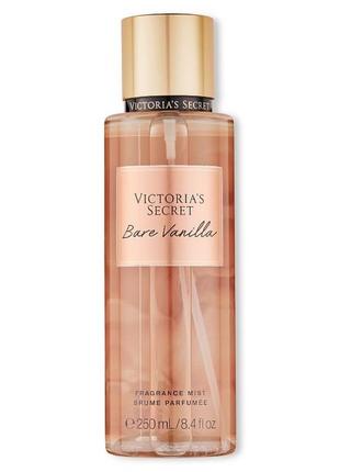 Парфумований спрей міст для волосся та тіла bare vanilla victoria’s secret, 250ml✨