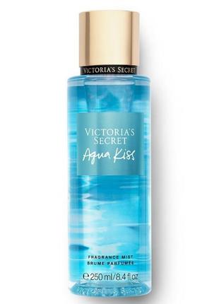 Парфюмированный спрей мист для волос и тела aqua kiss victoria’s secret, 250ml✨