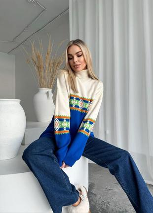 Нова колекція ✨ стильний теплий светр туніка 🥰2 фото