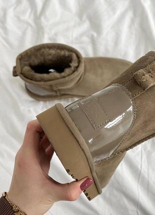 Замшевые угги на овчине ugg2 фото