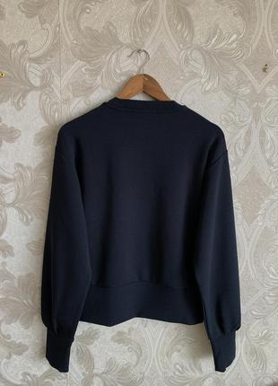 Темно синя кофта светр світшот худі лонгслів джемпер пуловер scotch & soda amsterdam оригінал5 фото