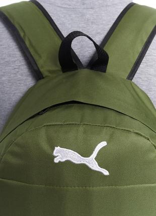 Рюкзак матрац puma хакі, біле лого4 фото