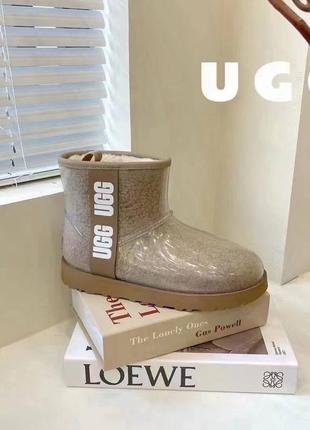 Ugg classic clear mini brown