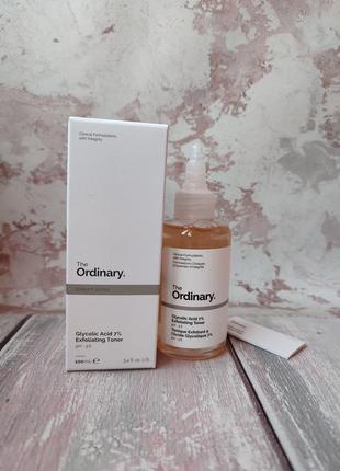 Тонік з гліколевою кислотою the ordinary